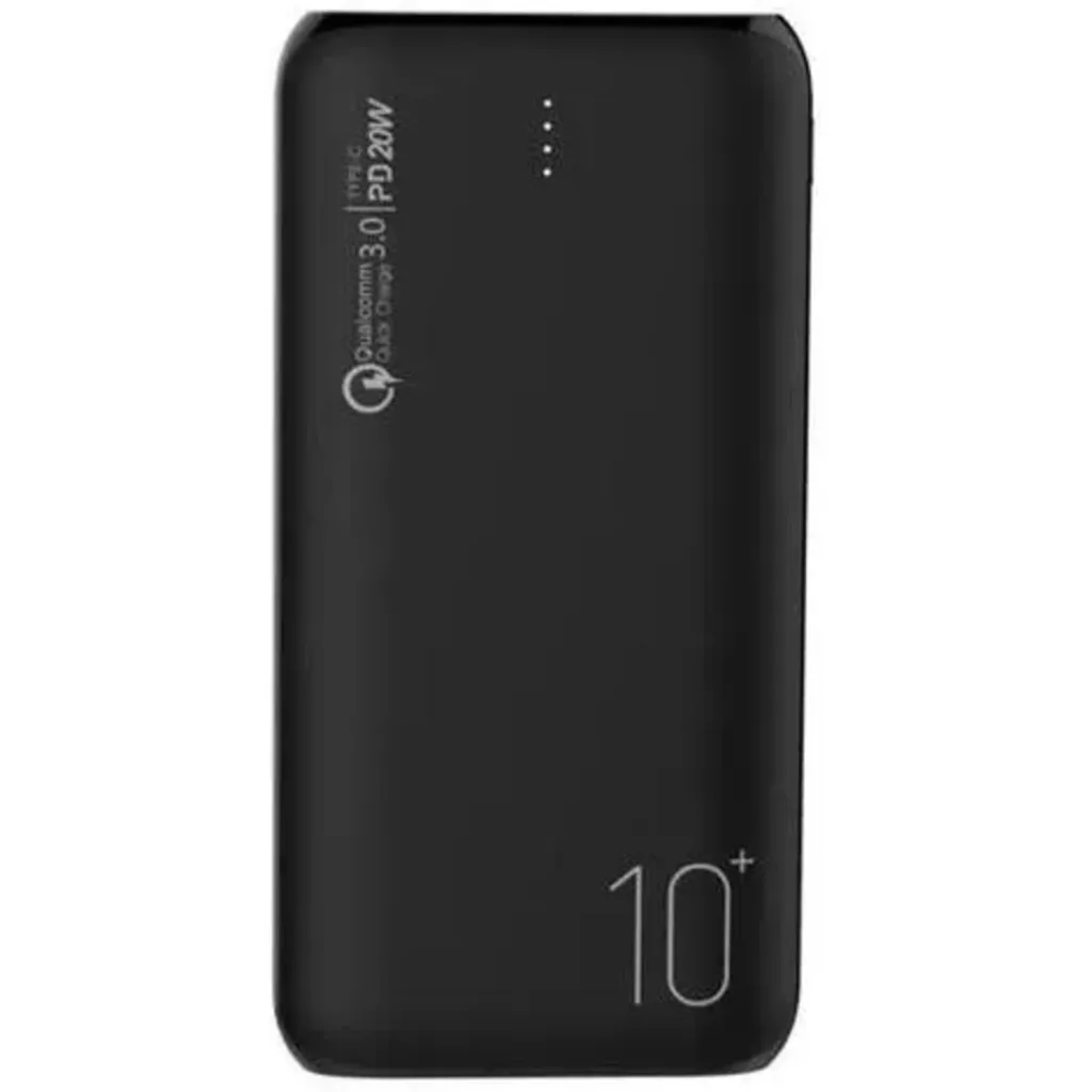 Imagen 2 de Power Bank Dusted PB Slim Carga Rapida PD-QC3.0 de 20W 10.000 mAh Negro