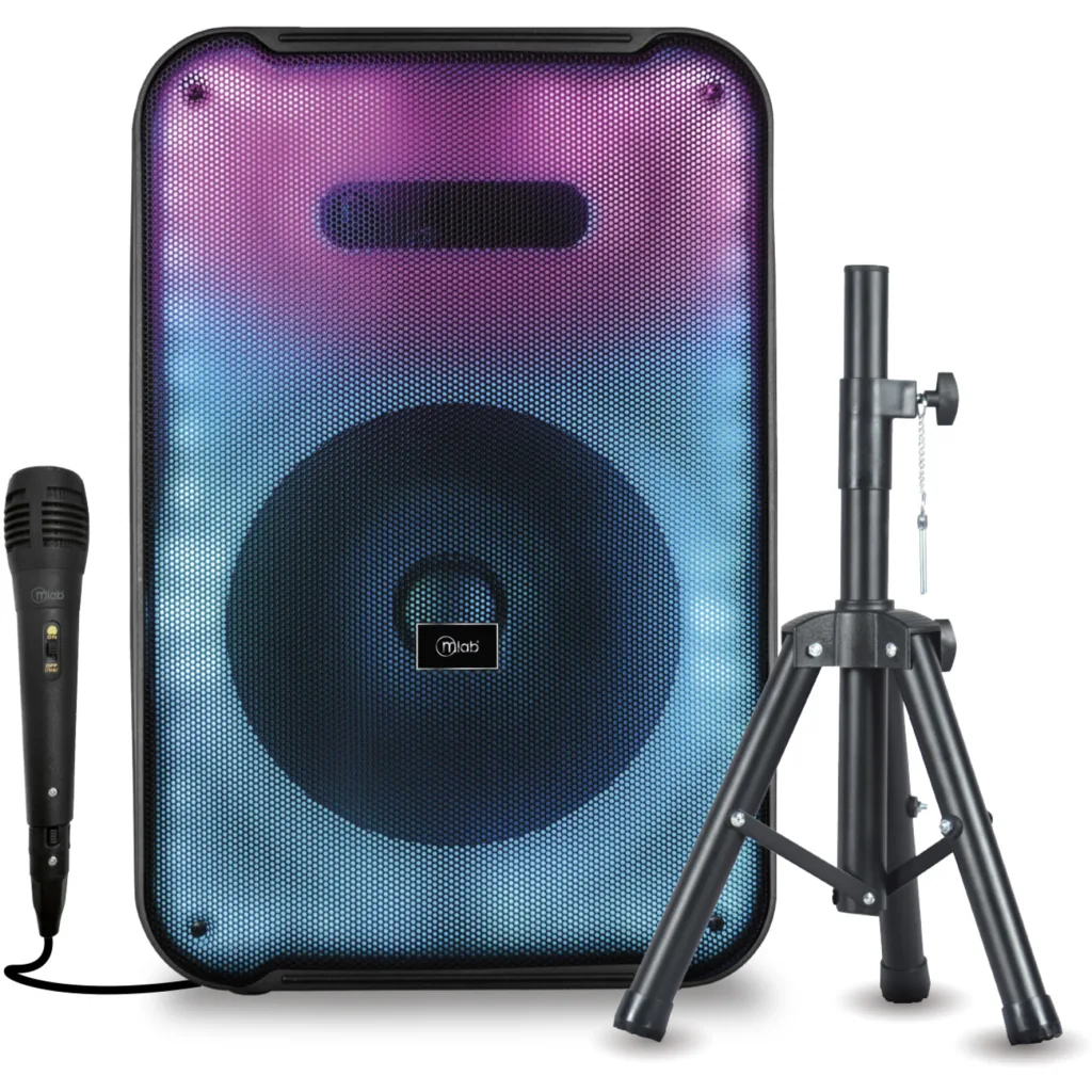 MLAB PARLANTE FLAMING AMBIGLOW 12" + ATRIL
