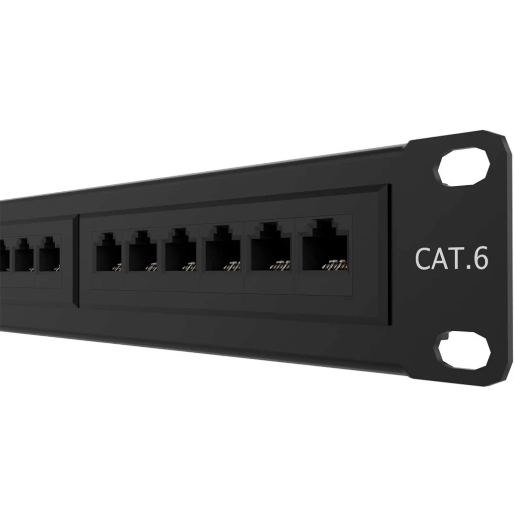 Imagen 6 de Patch Panel 24 Puertos Categoria 6 Nexxt Esquema de cableado : T568B