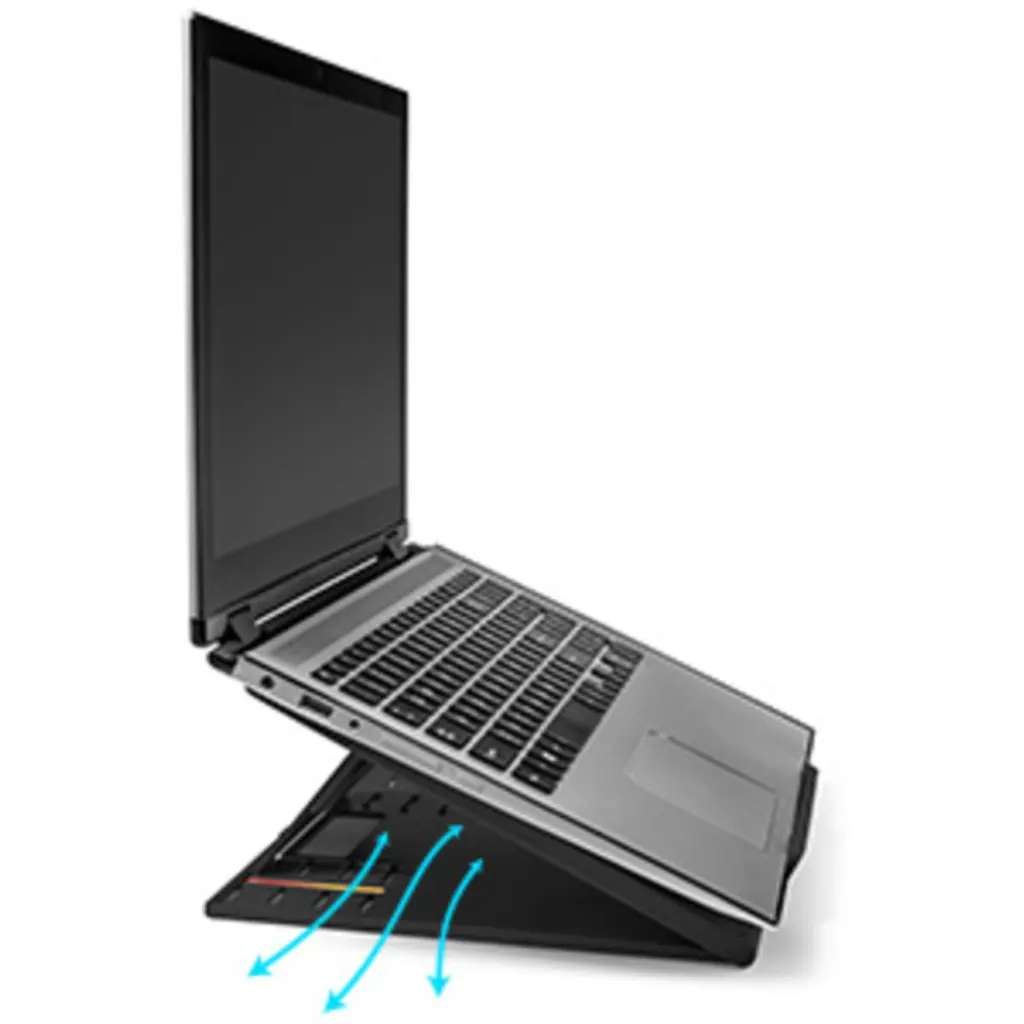 Imagen 6 de Base para Notebook Kesington EASY RISER K50422WW Smart Fit hasta 17" Color Negro