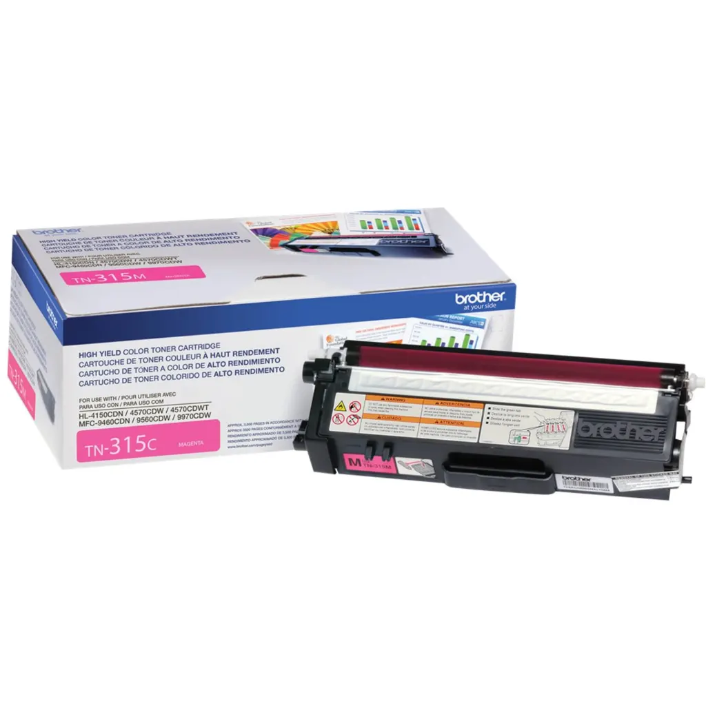Imagen 2 de Toner Brother TN-315M Magenta HL-4150CDN 4570CDW 4570CDWT 9460CDN 9560CDW, 3500P