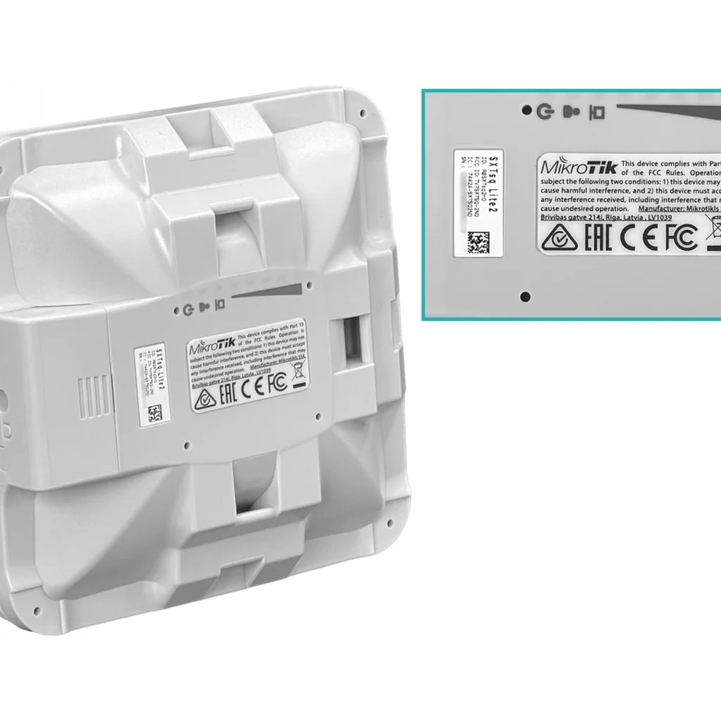 Imagen 5 de MIKROTIK 129x129mm 2,4GHz L3 10dBi 30dBm 64mb 650MHz 1-100 RBSXTsq2nD