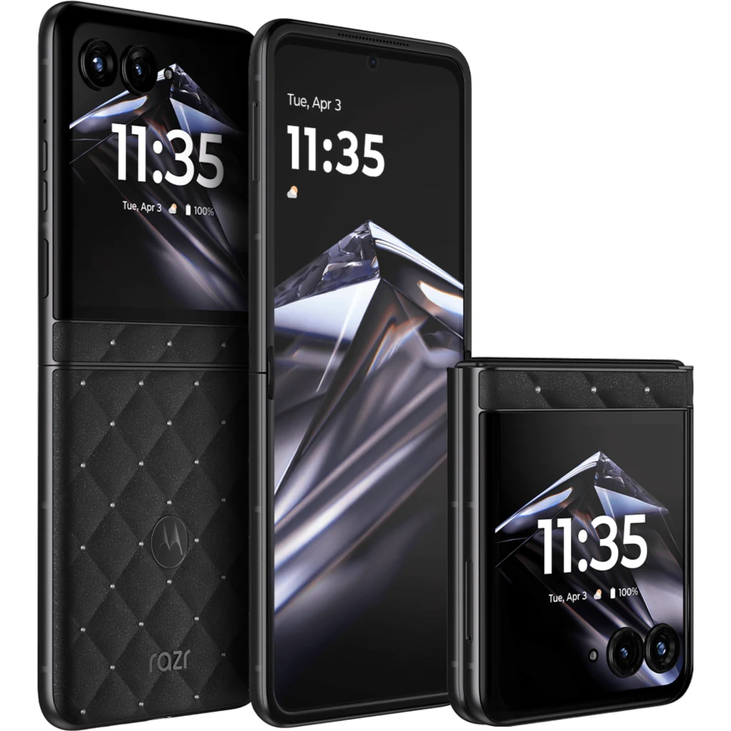 Motorola - 12 GB Razr 70 - Smartphone - Swarovski Black