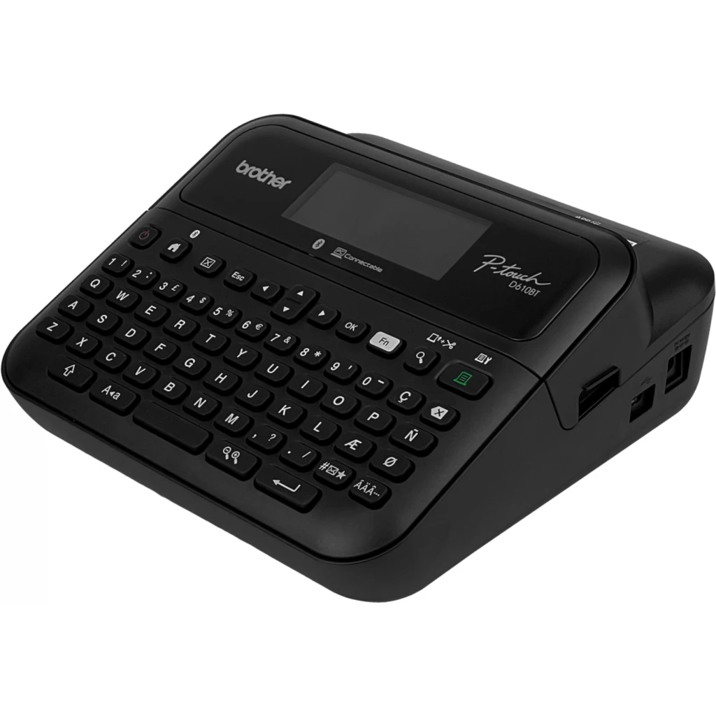 Imagen 3 de BROTHER QWERTY Rotuladora USB/Indep TZ3.5-24mm inc-Trafo opcion/6-AA