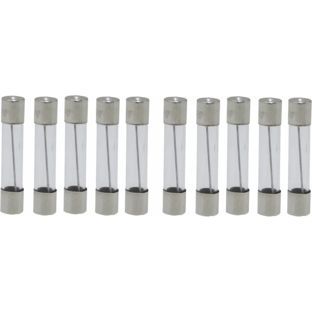 Imagen 1 de 10-unids. 20A 6x30mm 250V Fusible Rapido Cilindrico Vidrio F20AL250V