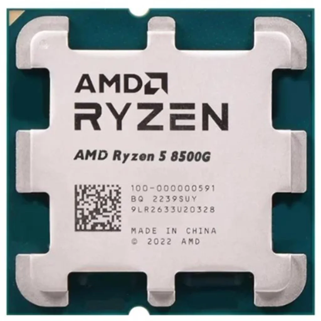 Imagen 1 de CPU AMD Ryzen 5 8500G 3.50-5.00GHz Turbo 16MB L3 6 Núcleos Socket AM5 c/Grf/FAN