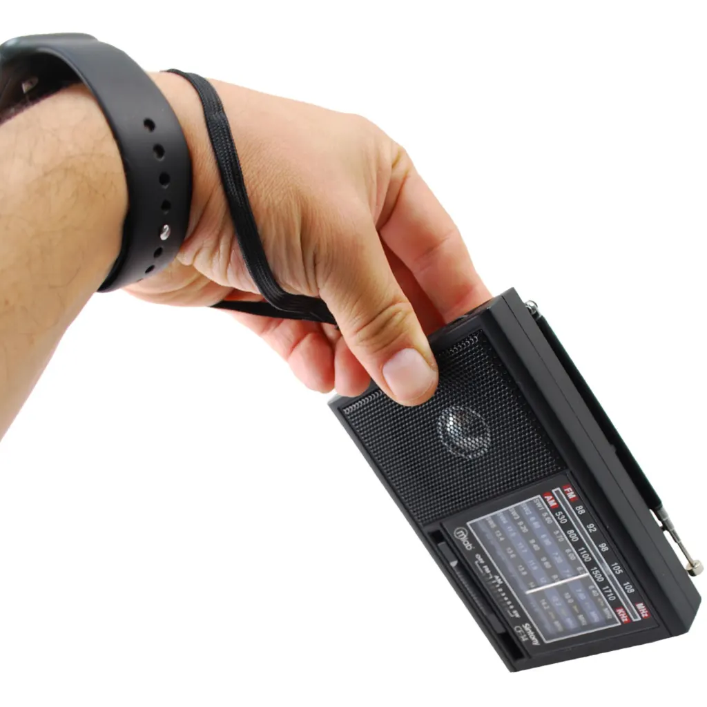 Imagen 2 de MLAB RADIO RETRO MULTIBANDA SINTONY RECARGABLE CF-14 BLACK