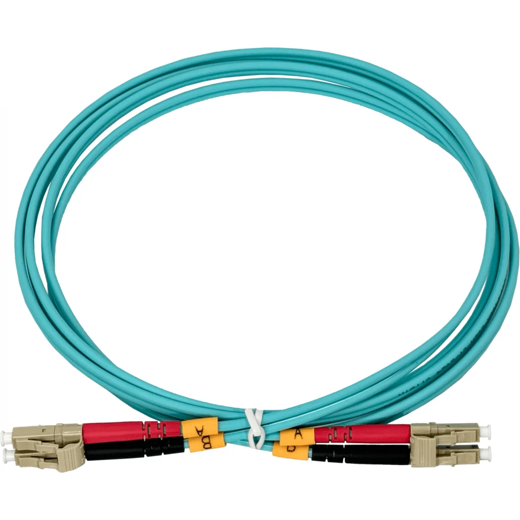 Imagen 2 de Jumper Fibra 3.0mm 50/125um LSZH LC-LC OM3 MultiModo MM Duplex 2mts