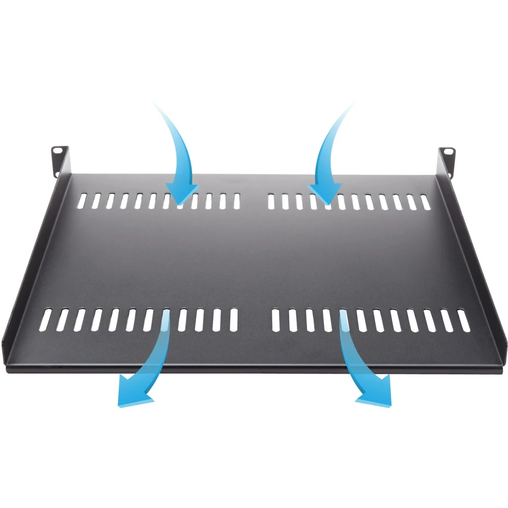 Imagen 2 de Vented 1U Rack Shelf - 16in Deep