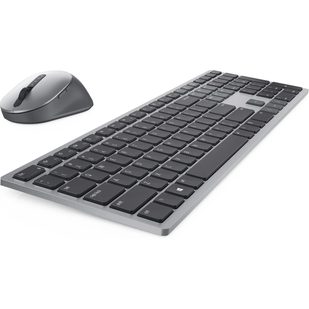 Imagen 2 de Kit Teclado Mouse Inalámbrico Dell KM7321W Conexión Bluetooth USB Color Gris
