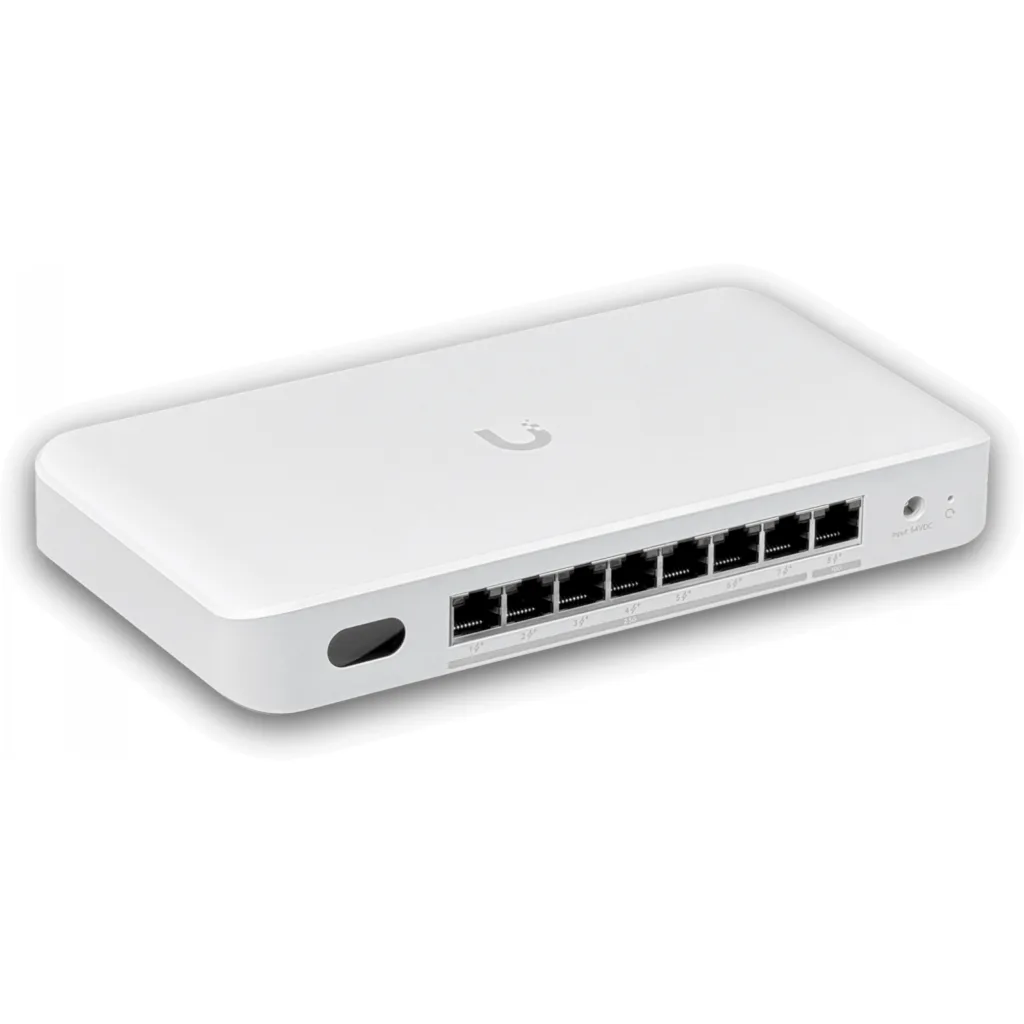 Imagen 4 de UniFi Bridge Switch 8Ports: (1)10GbE (7)2.5GbE PoE+ WiFi7 MIMO 2x2 (6/5GHz) 5.8/4.3Gbps 8dBi 23/26dBm Req: Cable Trebol-C5 modelo 1163