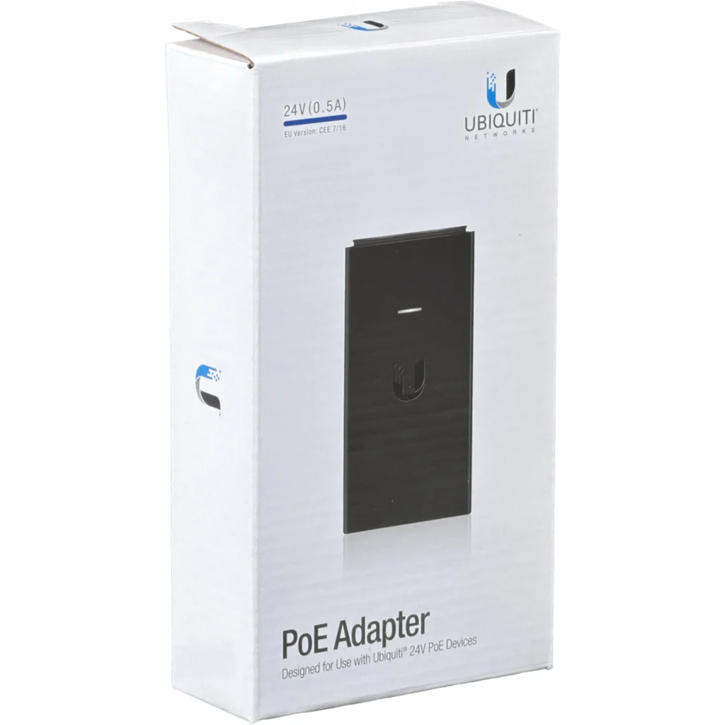 Imagen 3 de Inyector PoE Ubiquiti POE-24-12W, 24V DC, 12W, Protección ESD, Requiere Cable C5