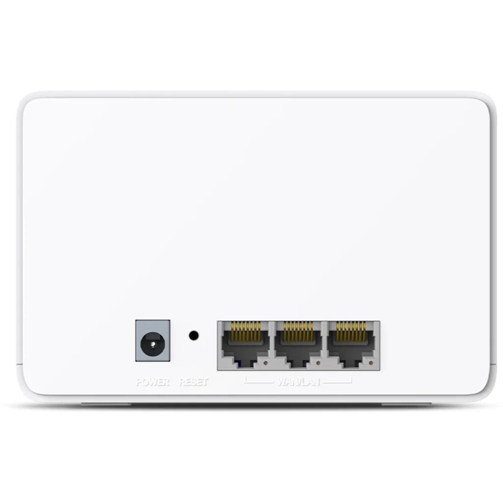Imagen 2 de Pack 3 Sistema WiFi Mesh Mercusys Halo H80XcAX3000, WiFi 6, 650m² MU-MIMO WPA3