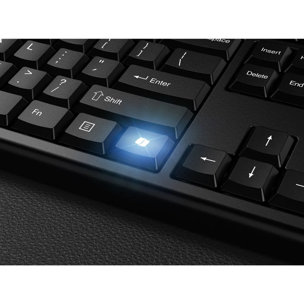 Imagen 3 de Kit Teclado Mouse Inalámbrico Kensington K75560ES Recargable Español RF Bt Negro