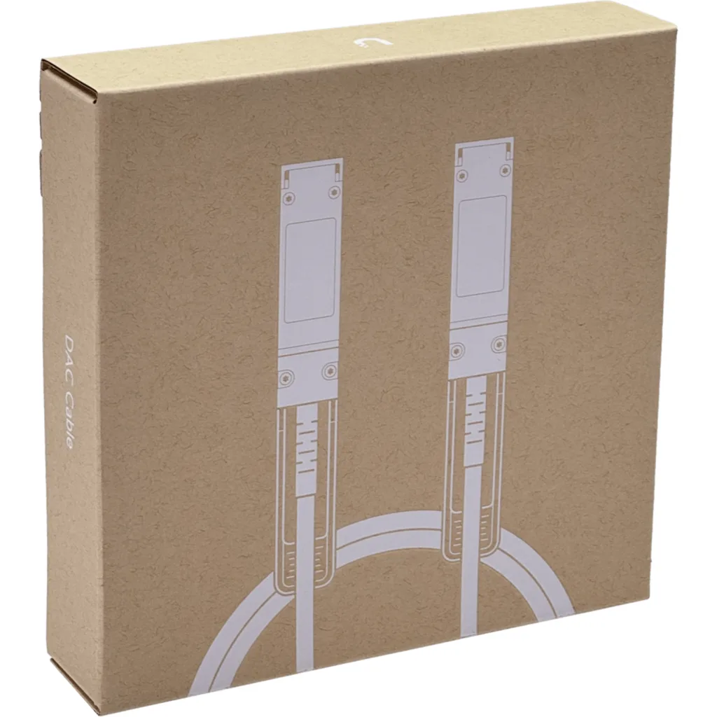 Imagen 2 de UI 3mt QSFP28-100G Cable Directo DAC Cobre 30AWG UACC-DAC-QSFP28-3M