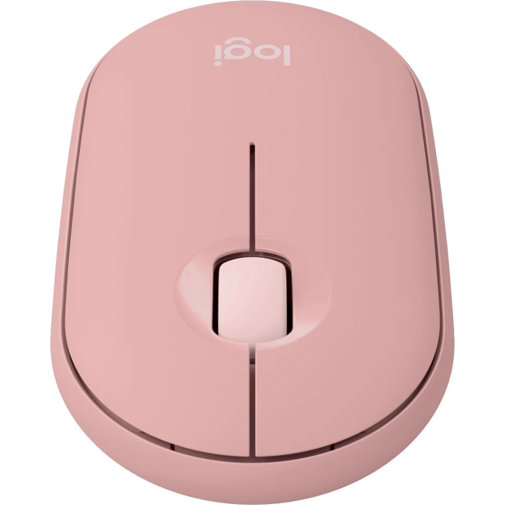 Mouse Inalámbrico Logitech Pebble 2 M350S, Óptico 4000DPI 3 Botones Rosado