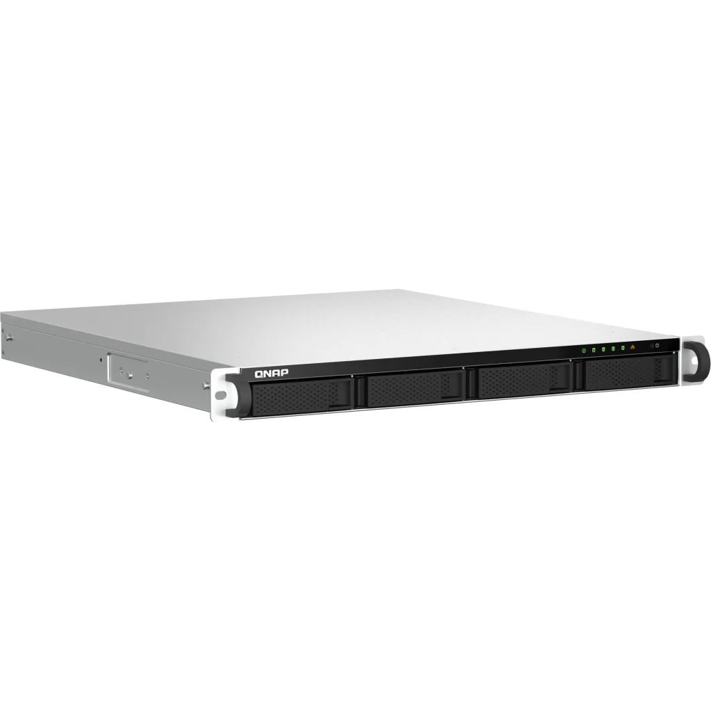Imagen 1 de Servidor NAS QNAP 4 Bay Rack 8GB Ram Intel Celeron 4 nucleos 25GBe
