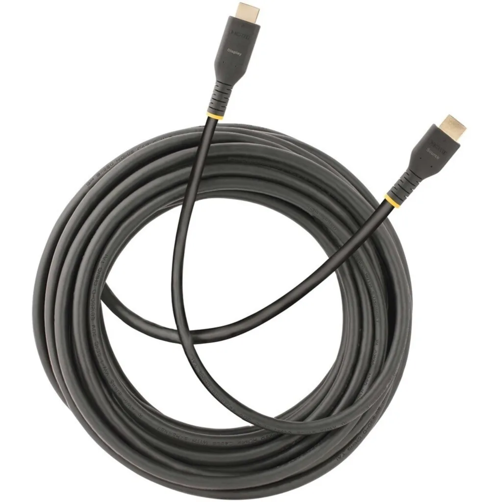 Imagen 4 de Cable HDMI v2.0 M/M 4K 60Hz  UHD 10mts 30ft Active con Fibra de Aramida StarTech