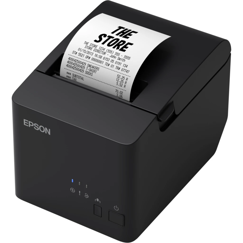 Impresora de Recibos Epson T20IV-L,  250mm/s USB + Serial