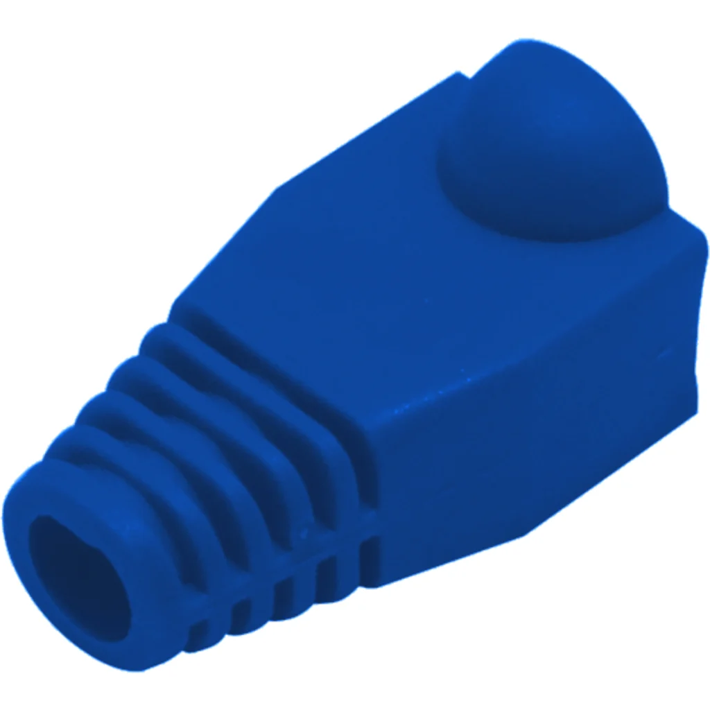 Imagen 1 de BOLSA-100-UNIDADES CAPUCHON P/RJ45 LINKMADE AZUL