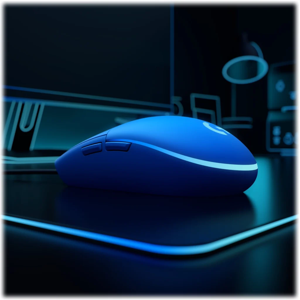 Imagen 3 de Mouse Gamer Alámbrico Logitech G203 RGB 6 Botones 8000dpi USB Azul