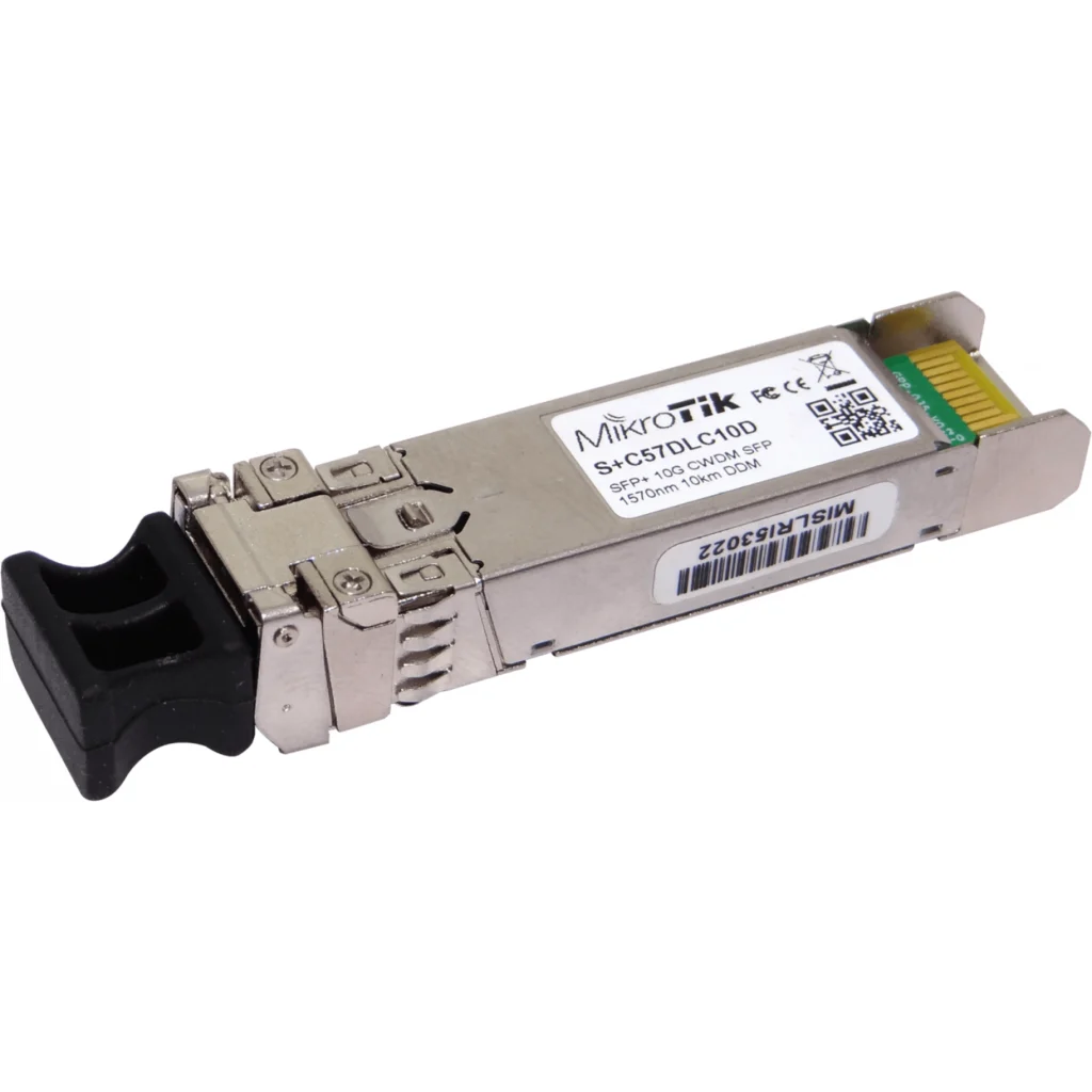 Imagen 1 de MIKROTIK SFP+ CWDM module 10G SM 10km 1570nm LC-connector DDM