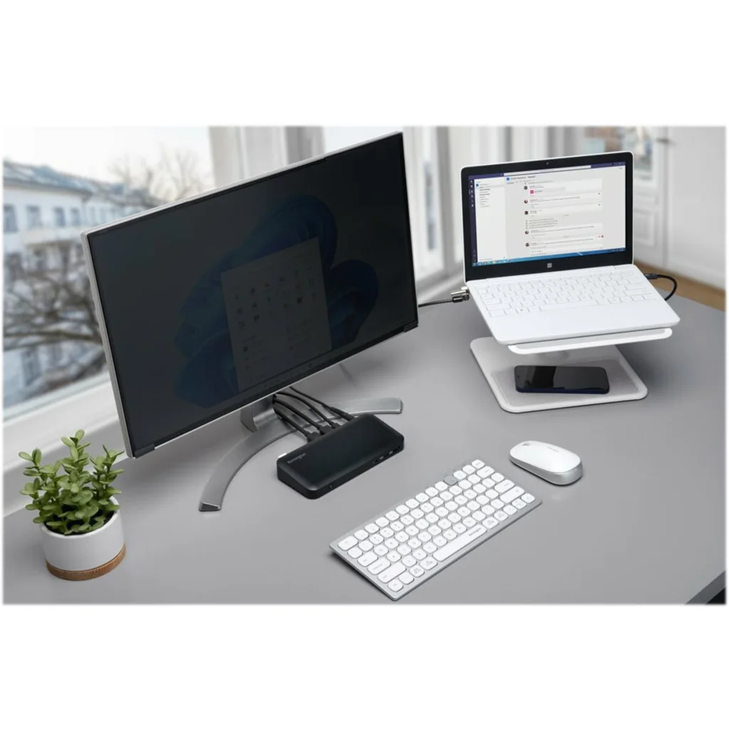 Imagen 8 de Mouse Inalámbrico Kensington SureTrack Dual Wireless 2400dpi 4 Botone Blanco