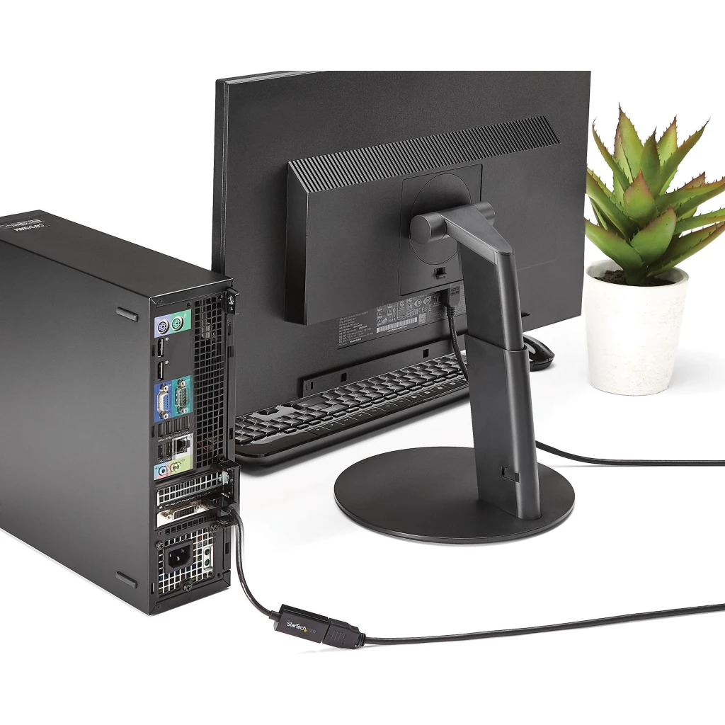 Imagen 1 de Conversor de Video DisplayPort a HDMI con Audio -Adaptador Activo DP 1.2-4K 30Hz