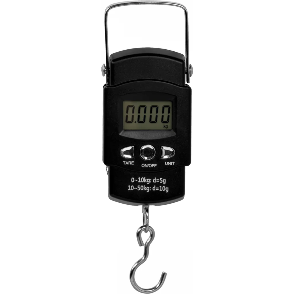 Imagen 4 de Pesa Digital tipo Gancho para Equipaje 50kg inc-2xAAA Flexometro-100cm