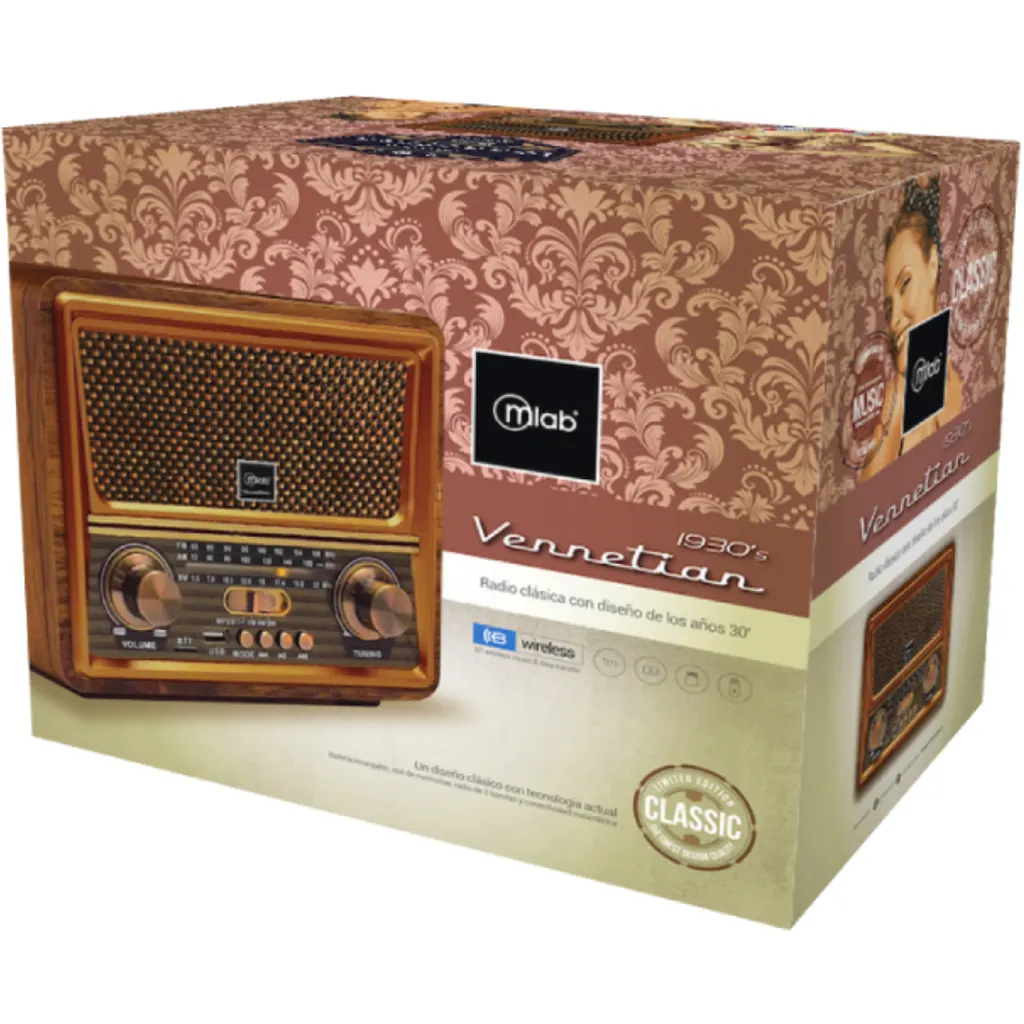 Imagen 3 de MLAB RADIO RETRO VENNETIAN