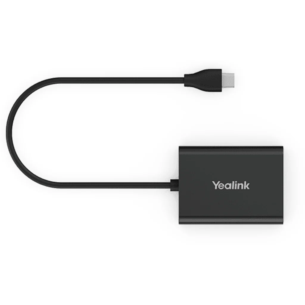 Imagen 1 de Adaptador USB a RJ para cintillos Yealink WH , para compatibilidad con otras marcas de teléfonos  (Cisco/Avaya/Poly/Grandstream).