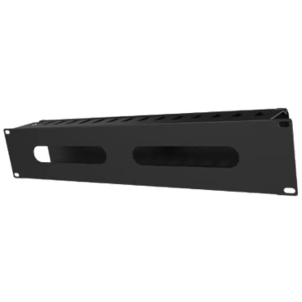Imagen 11 de Organizador de Cables Nexxt Solutions NPM-DH2UB, Horizontal 2U, 19", Negro