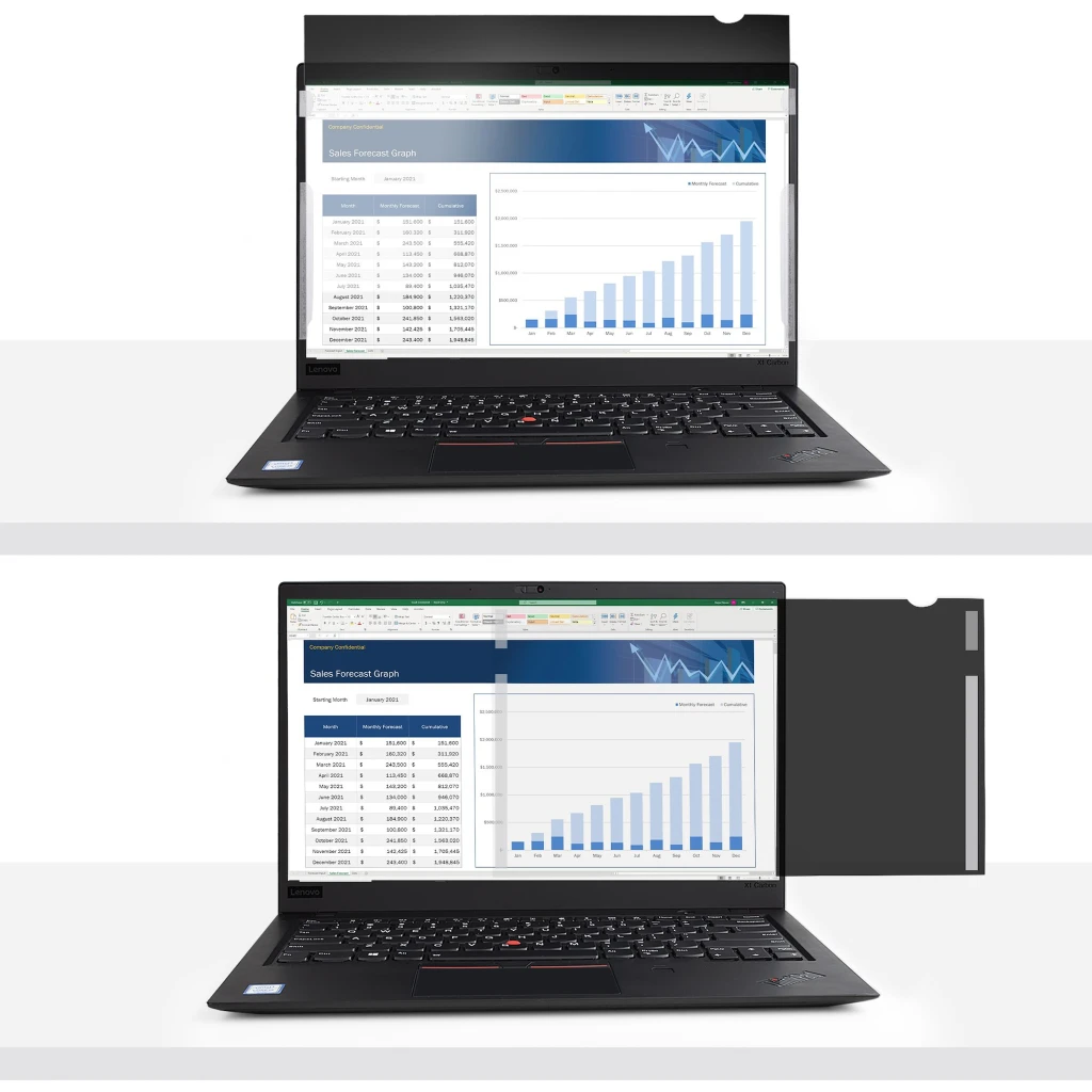 Imagen 3 de Filtro Privacidad para Notebook 14" 16:9 Reduce Luz Azul Mate/Brillante StarTech