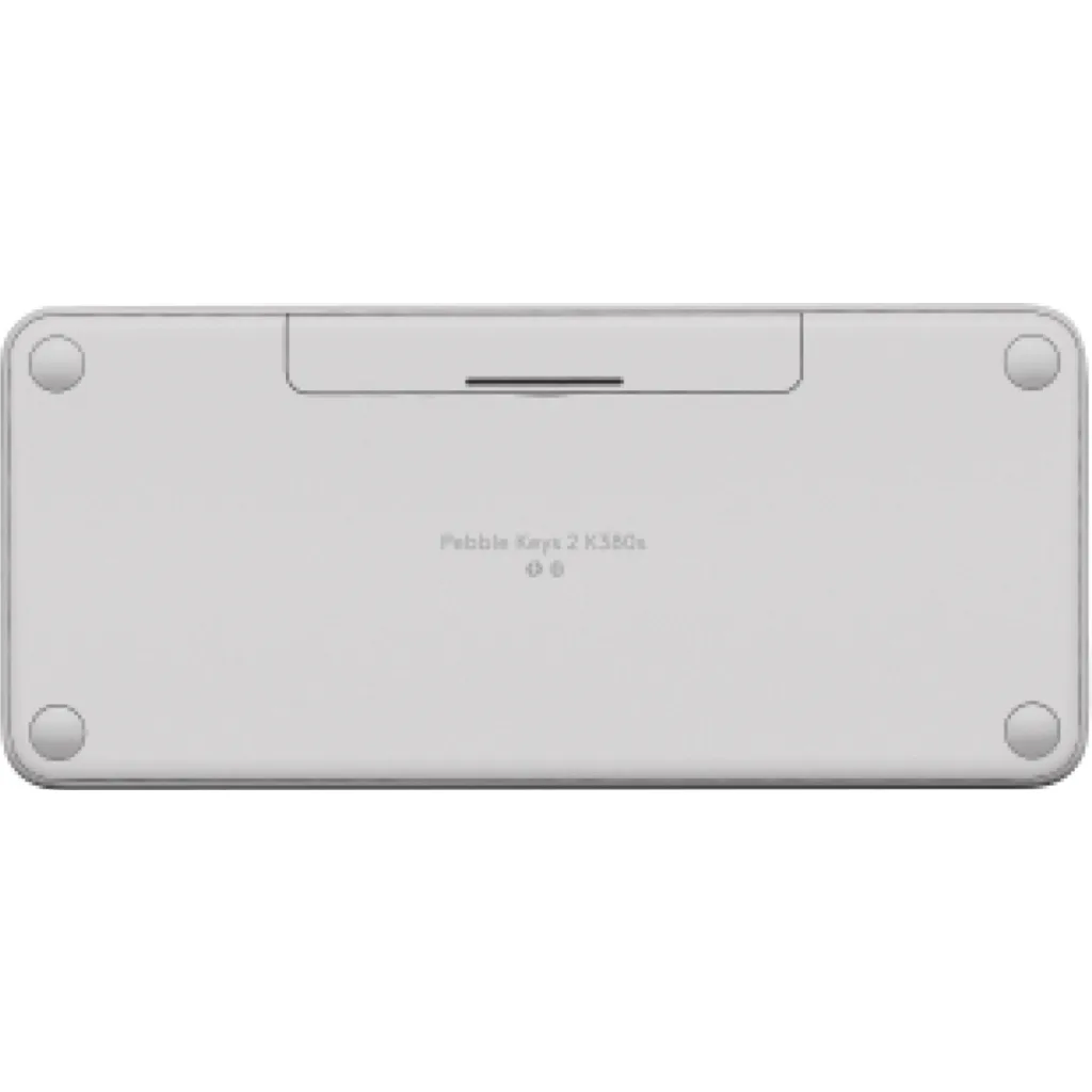 Imagen 4 de Teclado Inalámbrico Logitech Pebble Keys 2 K380S Bluetooth Dongle USB Blanco