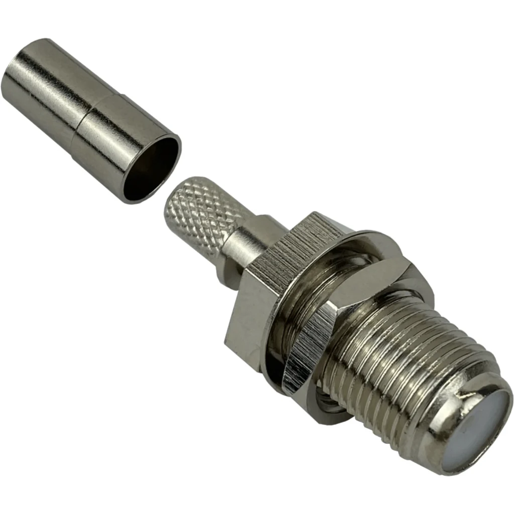 Imagen 3 de F-Hembra LMR195 RG58 Conector Crimpeable Serie-195