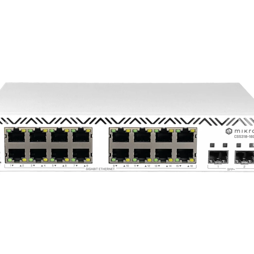 Imagen 1 de MIKROTIK Cloud Smart Switch 318-16G-2S+IN with SwitchOS