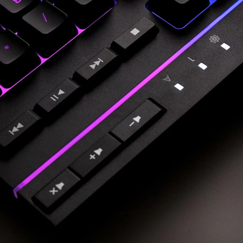Imagen 2 de Teclado Gamer Alámbrico HyperX Alloy Core RGB 6 modos LED y 3 niveles de brillo