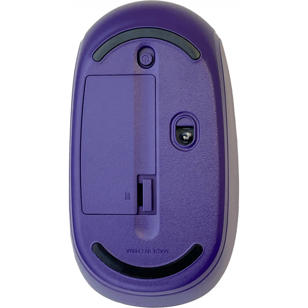 Imagen 3 de Mouse Violeta USB inalambrico 2,4GHz req/1-AA Purple Morado