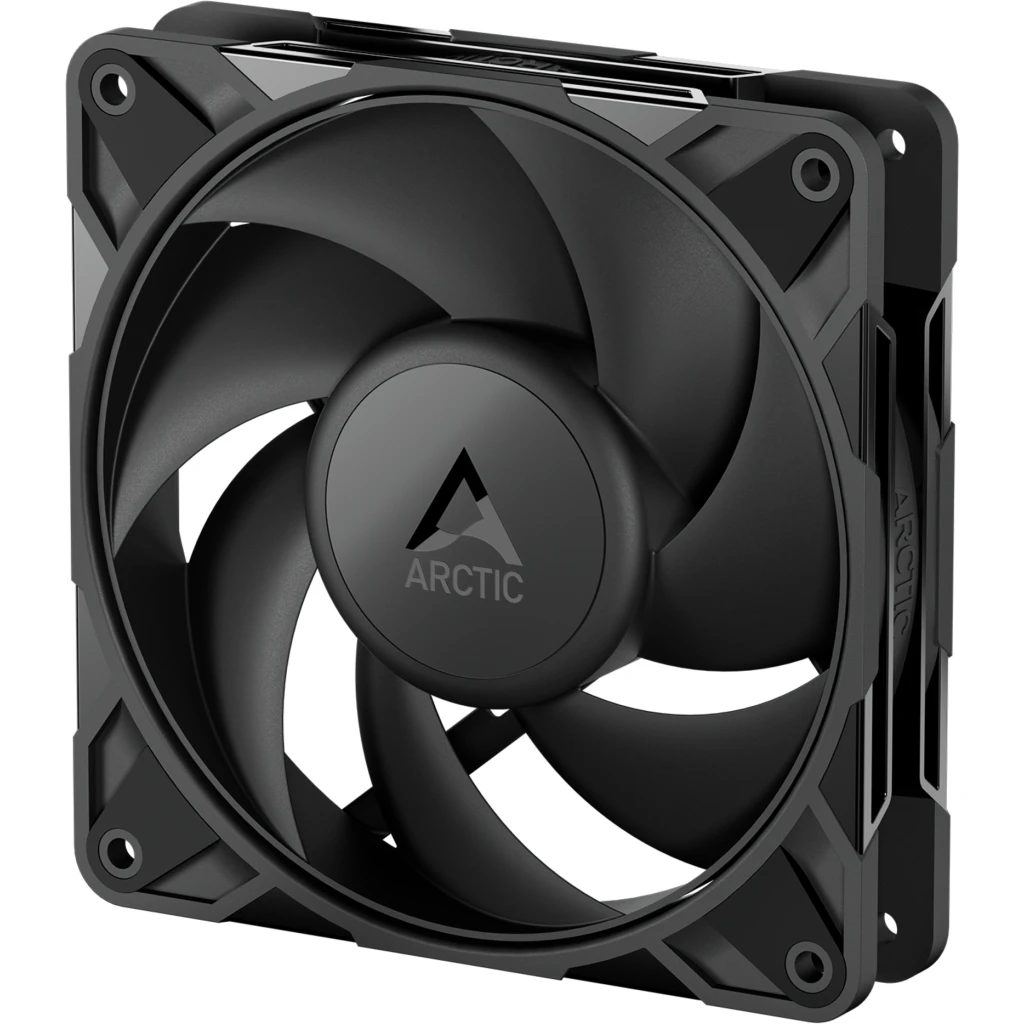Ventilador para Gabinete 120mm ARCTIC P12 Pro PWM PST Negro (77 CFM, 6.9mm H2O)