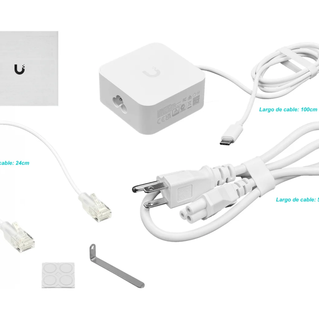 Imagen 6 de UBIQUITI 5-2500 Requiere-NVMe-SSD 5-apps BTE UniFi Gateway inc-5V
