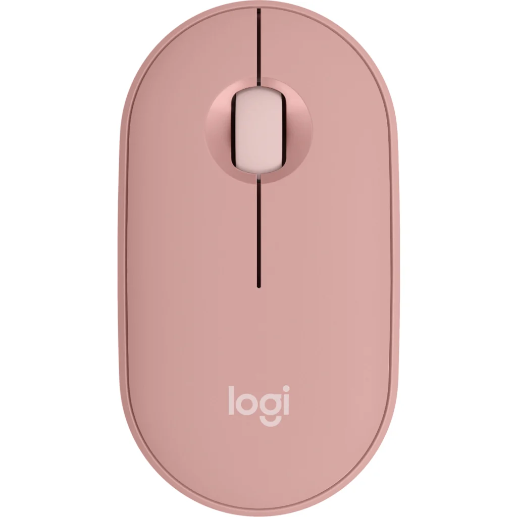 Mouse Inalámbrico Logitech Pebble 2 M350S, Óptico 4000DPI 3 Botones Rosado