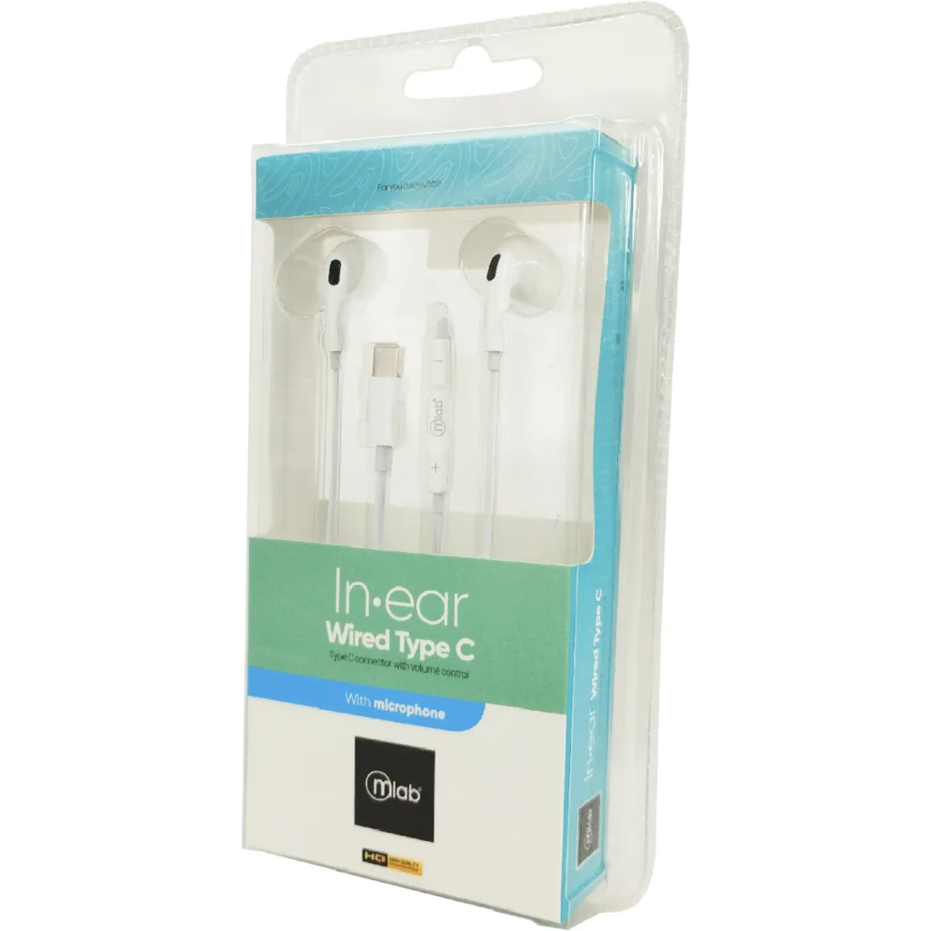 Imagen 2 de MLAB AUDIFONO MANOS LIBRES CONTROL VOLUMEN TYPE C