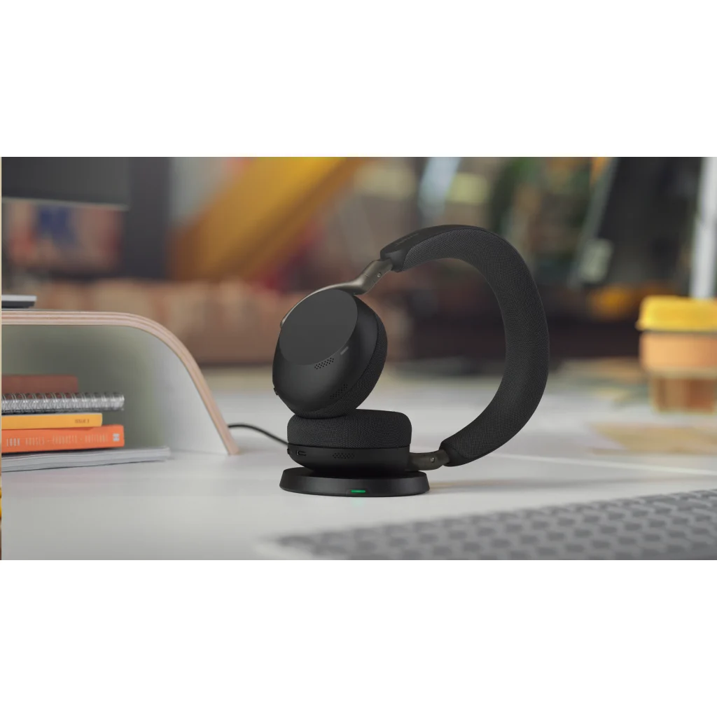 Imagen 2 de Jabra Evolve3 75 MS - USB-C with Dongle - Black (37599-999-899)