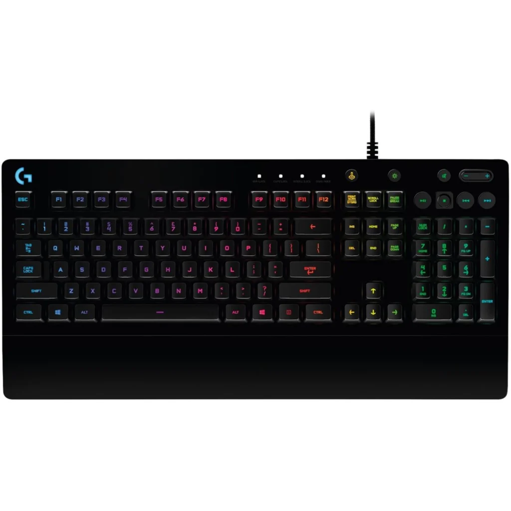 Imagen 3 de Teclado Gamer Alámbrico Logitech G213 Prodigy RGB Español USB Antiderrame Negro