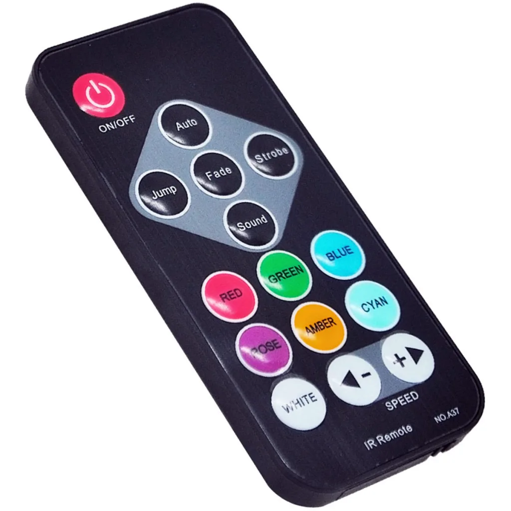 Imagen 3 de MLAB LUZ FIESTA CIRCLE 12 LED PAR STROBE LIGHT MIC MUSIC RGB 3 EN 1