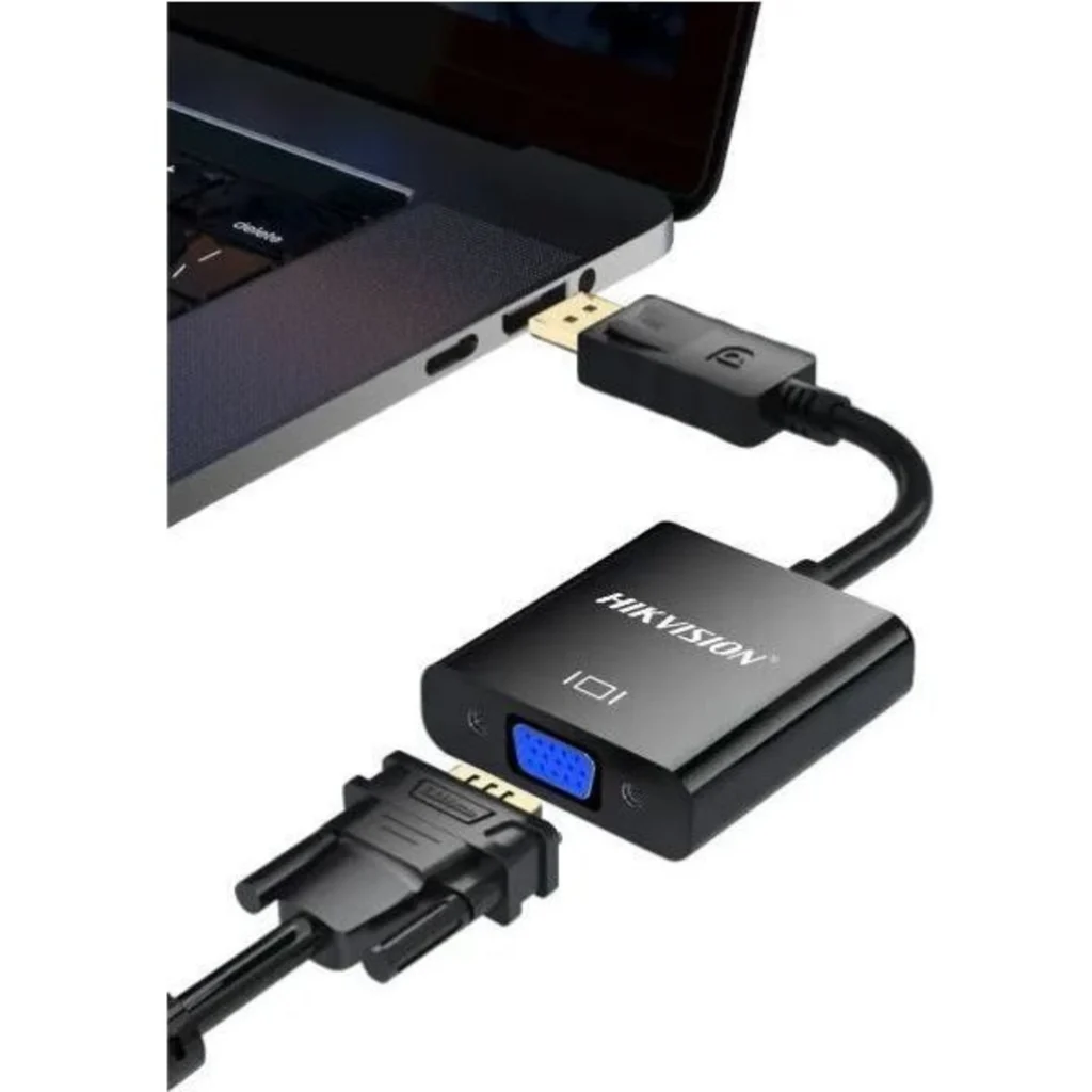 Adaptador DisplayPort a VGA M/H 20cm - HIKSEMI