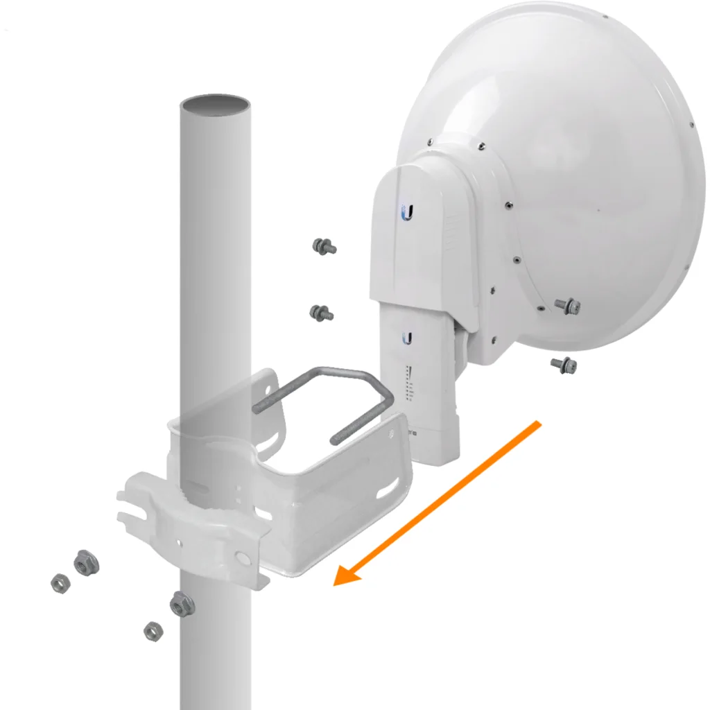 Imagen 3 de Antena 5 GHz airFiber Dish, 23 dBi, Slant 45