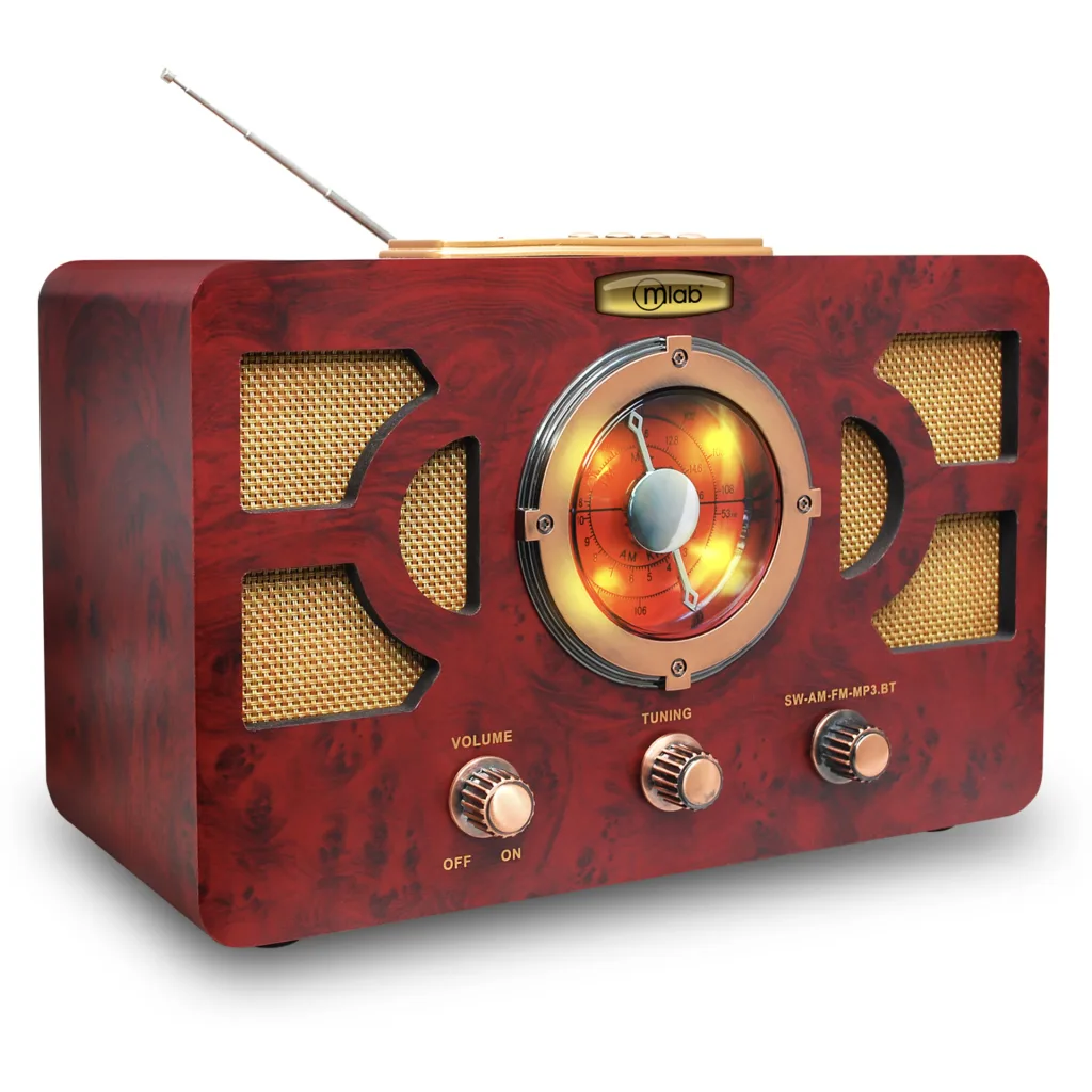 Imagen 1 de MLAB RADIO RETRO WOODEN