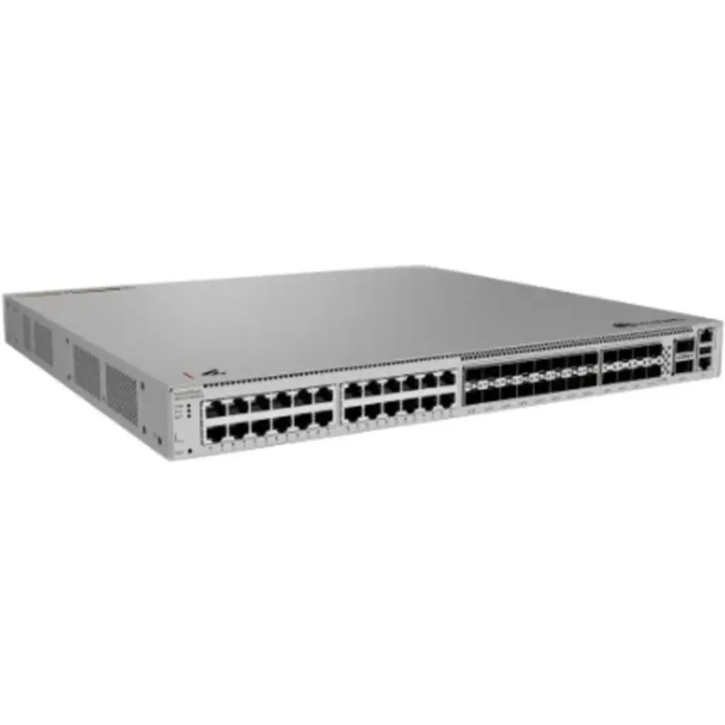 S620-24T16X8Y2CZ.  Switch Huawei eKit de 24 Puertos 10/100/1000 + 16 Puertos SFP de 10 GE + 8 Puertos SFP de 25GE + 2 Puertos SFP de 40GE, capacidad de reenvió de paquetes de 1167 Mpps 1U.