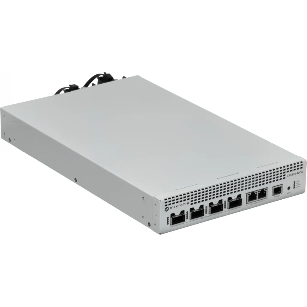 Imagen 6 de MIKROTIK 4-400G 2-10G QSFP56-DD SFP56 Switch 2-220Vac